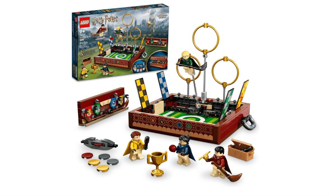 LEGO Harry Potter Quidditch Trunk 76416 Buildable Harry Potter Toy; Birthday Gift Idea for Kids Aged 9+; Open the Buildable Box to Reveal a Quidditch...