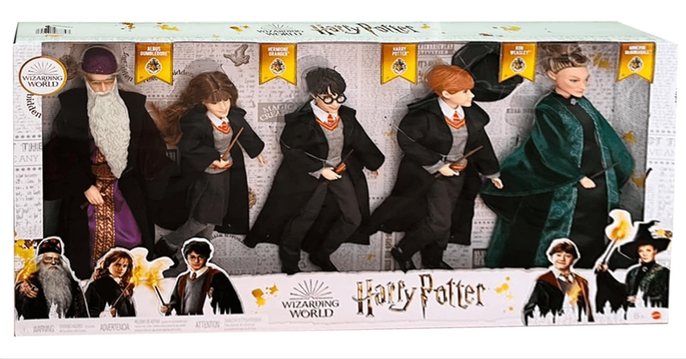 Wizarding World Harry Potter 5-Piece 10-inch Figure Set