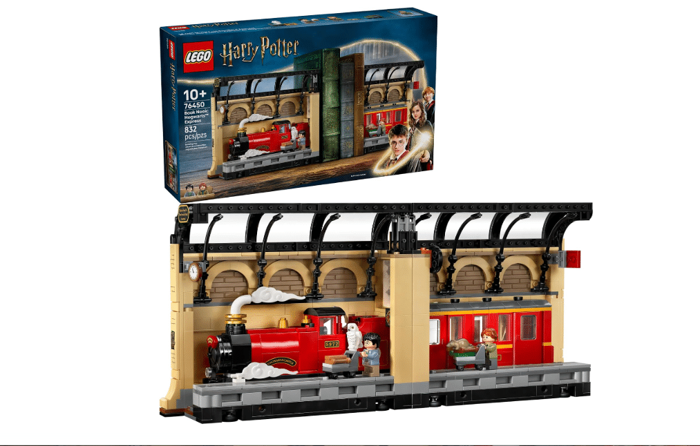 LEGO Harry Potter Book Nook: Hogwarts Express Building Set - Bedroom Shelf Decor for Boys, Girls, & Fans, Ages 10+ - Collectible Harry & Ron...