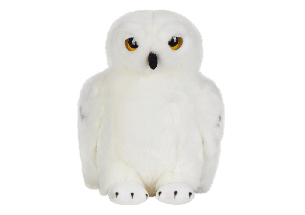 Harry Potter Hedwig Soft Toy, Large 12" Plush Owl | Collectible, White Snowy, Yellow Eyes & Black Beak, Stuffed Animal, Gift for Fans, Kids &...