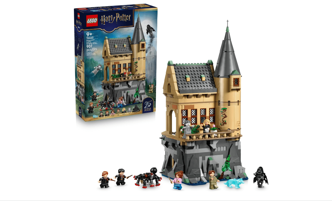 LEGO Harry Potter Hogwarts Castle: Hospital Wing 76463 | Building Toys for Girls & Boys, Ages 9+, Harry Potter Toy Playset, 7 Minifigures, 907 Pieces,... 