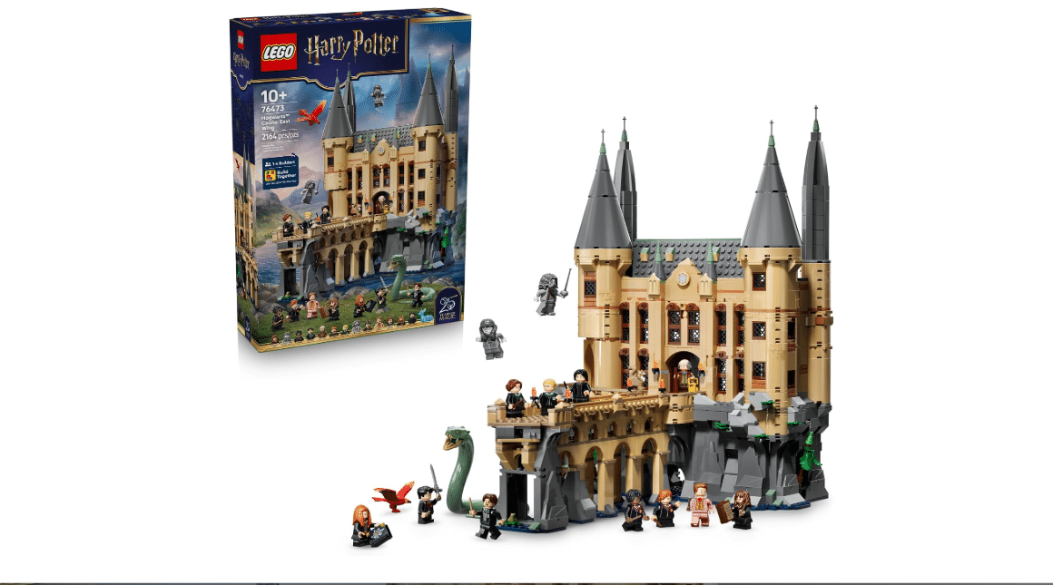 LEGO Harry Potter Hogwarts Castle: East Wing 76473 | Building Toy for Girls & Boys, Ages 10+, Detailed Playset W/ 13 Minifigures, 2164 pieces, Gift for... 