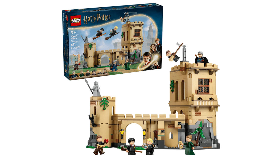 LEGO Harry Potter Hogwarts Castle: Flying Lessons Building Toy - Kids Wizard Toy for Boys and Girls, Harry Potter Fans, Ages 9+ - Gift Idea for Birthdays -... 