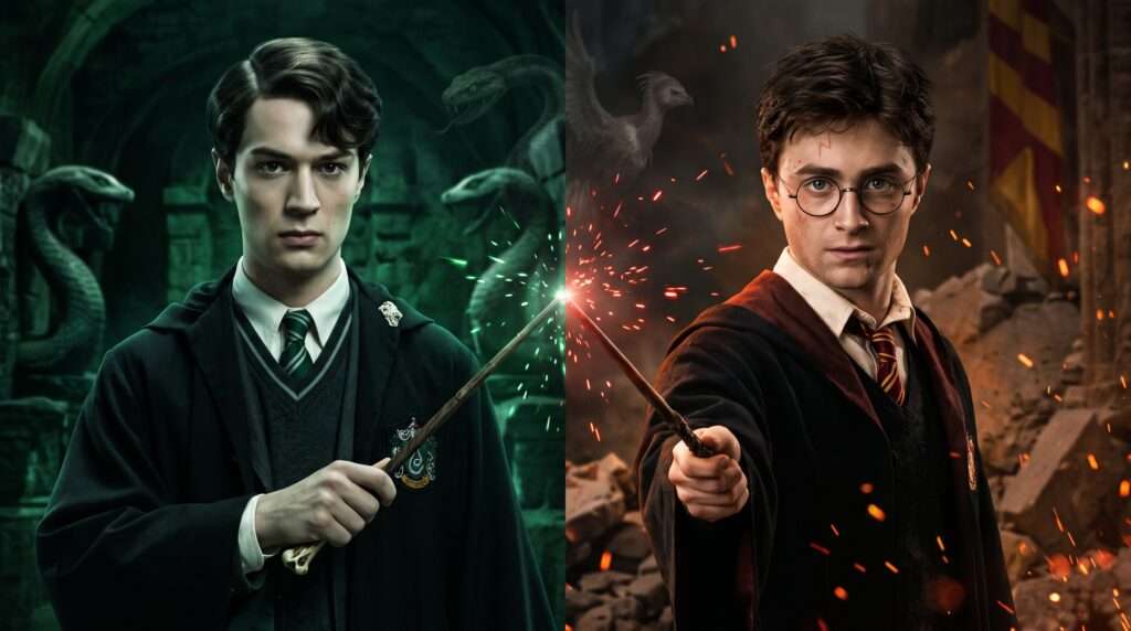Tom Riddle x Harry Potter