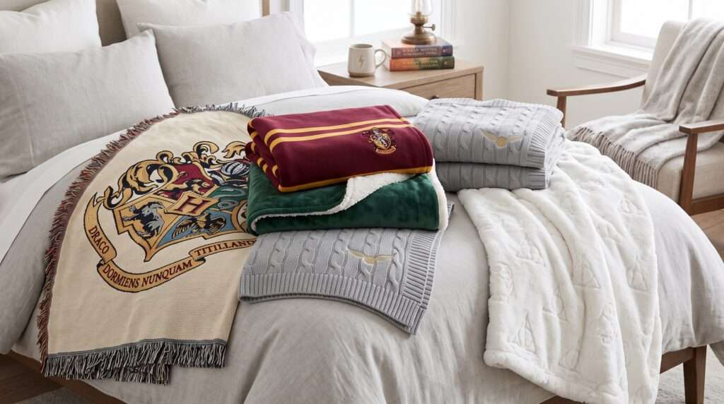 harry potter blanket pottery barn