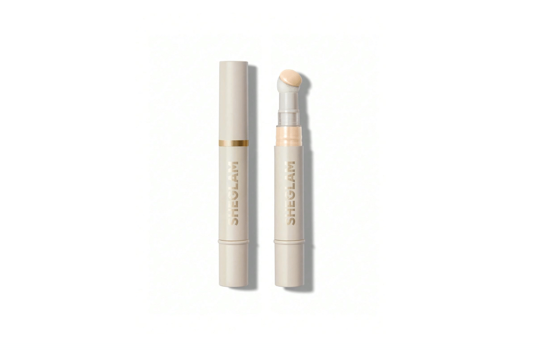 SHEGLAM Complexion Boost Concealer Sponge-Head Applicator Matte Liquid Concealer Long Lasting Brightening Color Corrector Weightless All-Day Long Lasting...