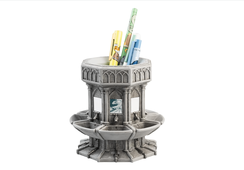 Grupo Erik Harry Potter Pen Holder & Stationery Set - Gifts, Merch, Figure | Desk Accessories - Pencil Holder, 2 Pens, Pencil, Eraser, Sharpener | Harry...