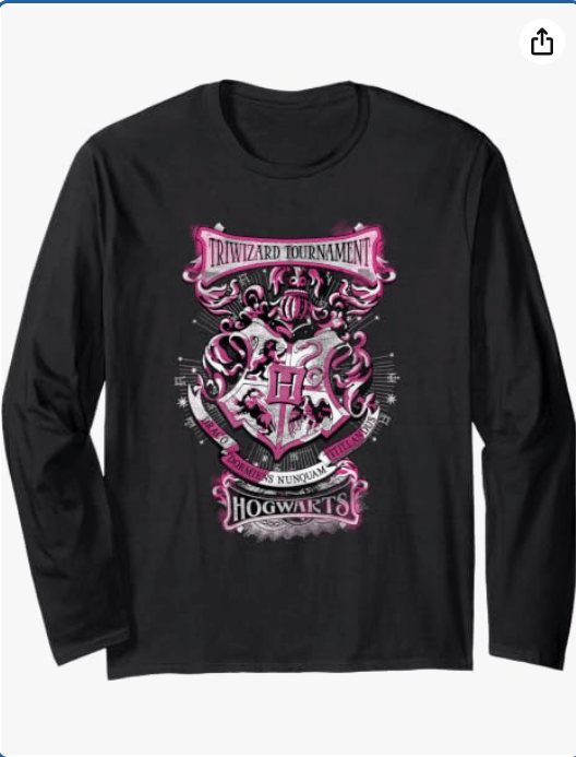 Harry Potter Triwizard Tournament Hogwarts Long Sleeve T-Shirt
