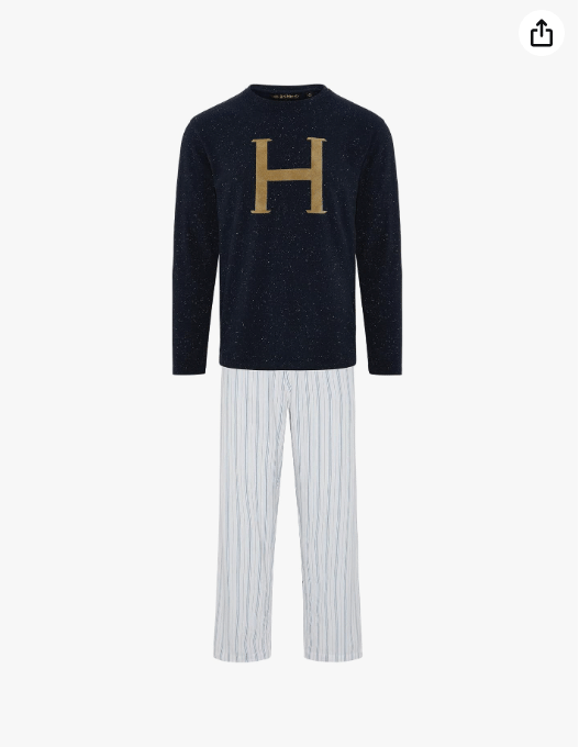 Harry Potter 'H' Pajama Set
