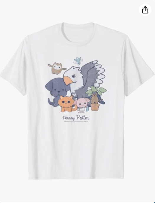 Harry Potter Magical Creatures Chibi T-Shirt

