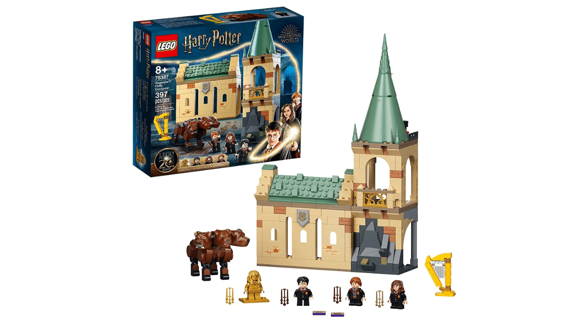 LEGO Harry Potter Hogwarts: Fluffy Encounter 76387 Building Kit; 3-Headed Dog Hogwarts Set; Cool, Collectible Toy; New 2021 (397 Pieces)
