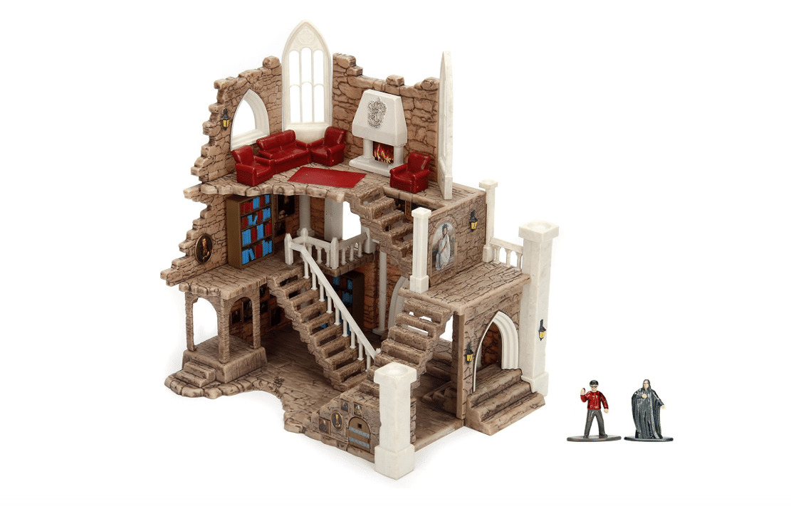Nano Metalfigs Nanoscene Harry Potter Gryffindor Tower Collectors Environment with 2 Exclusive Figures (32 Piece)
