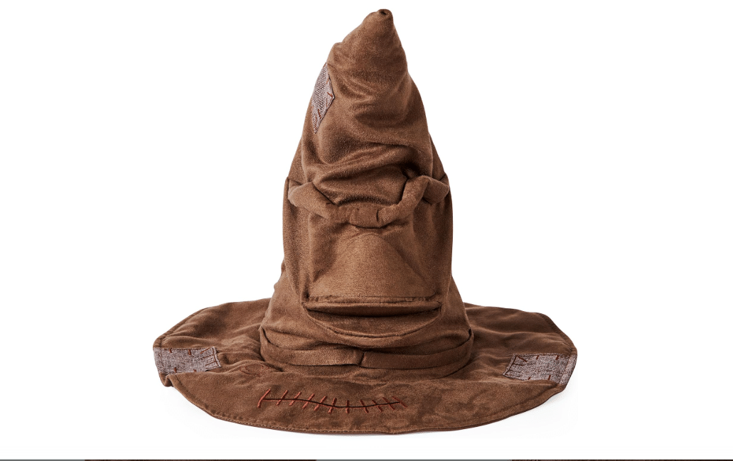 Wizarding World Harry Potter Interactive Talking Sorting Hat Toy, Ages 5+ | 15 Movie Phrases with Facial Movements, Recreate the Sorting Ceremony Scene,...
